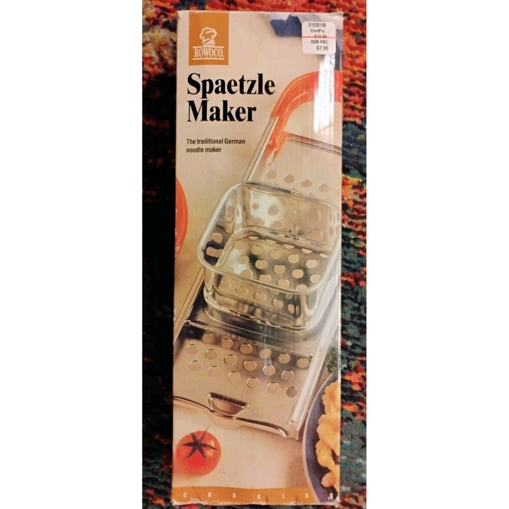 Rowoco Spaetzle Maker in Box, German Noodle Maker